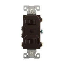 Eaton Wiring Devices 275B-BOX - Switch Duplex Comb SP/3Way 15A 120V BR