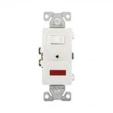 Eaton Wiring Devices 277W-BOX - Switch Duplex Comb SP/PL 15A 120V WH