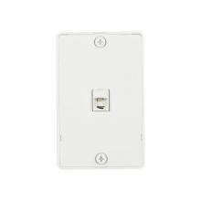 Eaton Wiring Devices 3521-4W - Jack Wall Phone Box Mount 4 Cond WH