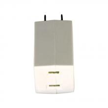 Eaton Wiring Devices 400W-BOX - Cube Tap 3 Outlet 15A 125V Non-Pol WH