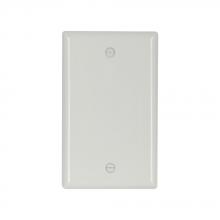 Eaton Wiring Devices 5129W-BOX - Wallplate 1G Blank Box Mnt Nylon Std WH
