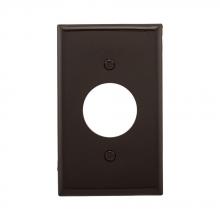 Eaton Wiring Devices 5131B-BOX - Wallplate 1G Single Recp Nylon Std BR