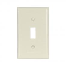 Eaton Wiring Devices 5134A - Wallplate 1G Toggle Nylon Std AL
