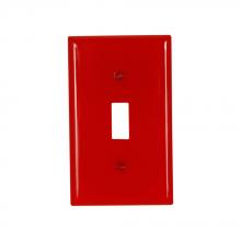 Eaton Wiring Devices 5134RD-BOX - Wallplate 1G Toggle Nylon Std RD