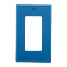 Eaton Wiring Devices 5151BL - Wallplate 1G Decorator Nylon Std BL