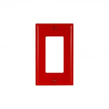 Eaton Wiring Devices 5151RD - Wallplate 1G Decorator Nylon Std RD