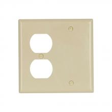Eaton Wiring Devices 5170V-BOX - Wallplate 2G Duplex/Blank Nylon Std IV