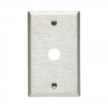 Eaton Wiring Devices 93591-BOX - Wallplate 1G with .625" Hole Std SS