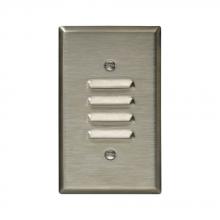 Eaton Wiring Devices 93631-BOX - Wallplate 1G Louver Vertical Std SS
