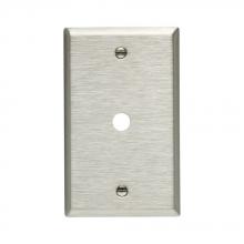 Eaton Wiring Devices 93696-BOX - Wallplate 1G with .375" Hole Std SS