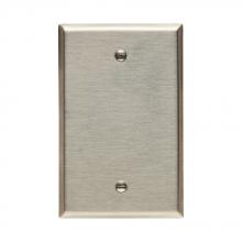 Eaton Wiring Devices 93951-BOX - Wallplate 1G Blank Box Mount Mid SS