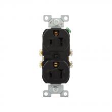 Eaton Wiring Devices CR15BK - Recp Duplex 15A 125V 2P3W Swire Str BK