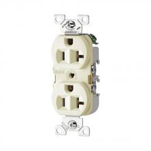 Eaton Wiring Devices CR20A - Recp Duplex 20A 125V 2P3W Str Swire AL