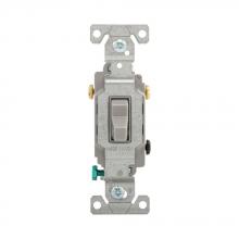 Eaton Wiring Devices CS315GY - Switch Toggle 3Way 15A 120/277V Swire GY