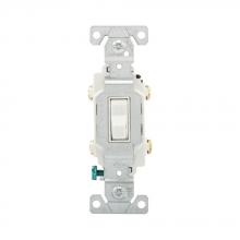 Eaton Wiring Devices CSB215W - Switch Toggle DP 15A 120/277V B/Swire WH