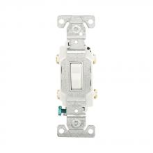 Eaton Wiring Devices CSB220W - Switch Toggle DP 20A 120/277V B/Swire WH