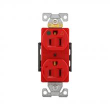 Eaton Wiring Devices IG8200RD - Recp HG IG Dup 15A 125V 2P3W Str B&S RD