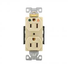 Eaton Wiring Devices IG8200V - Recp HG IG Dup 15A 125V 2P3W Str B&S IV