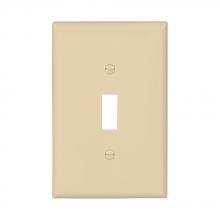 Eaton Wiring Devices PJ1V - Wallplate 1G Toggle Poly Mid IV