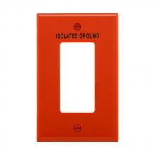 Eaton Wiring Devices PJ26IG - 1 module polycarb decor Isolt ground use