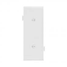 Eaton Wiring Devices STC14W - Wlplt Sectional Blank Poly Mid Center WH