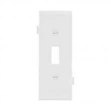 Eaton Wiring Devices STC1W - Wlplt Sectional Tog Poly Mid Center WH