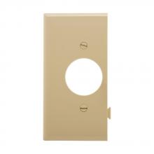 Eaton Wiring Devices STE7V - Wlplt Sectional Sgl Recp Poly Mid End IV