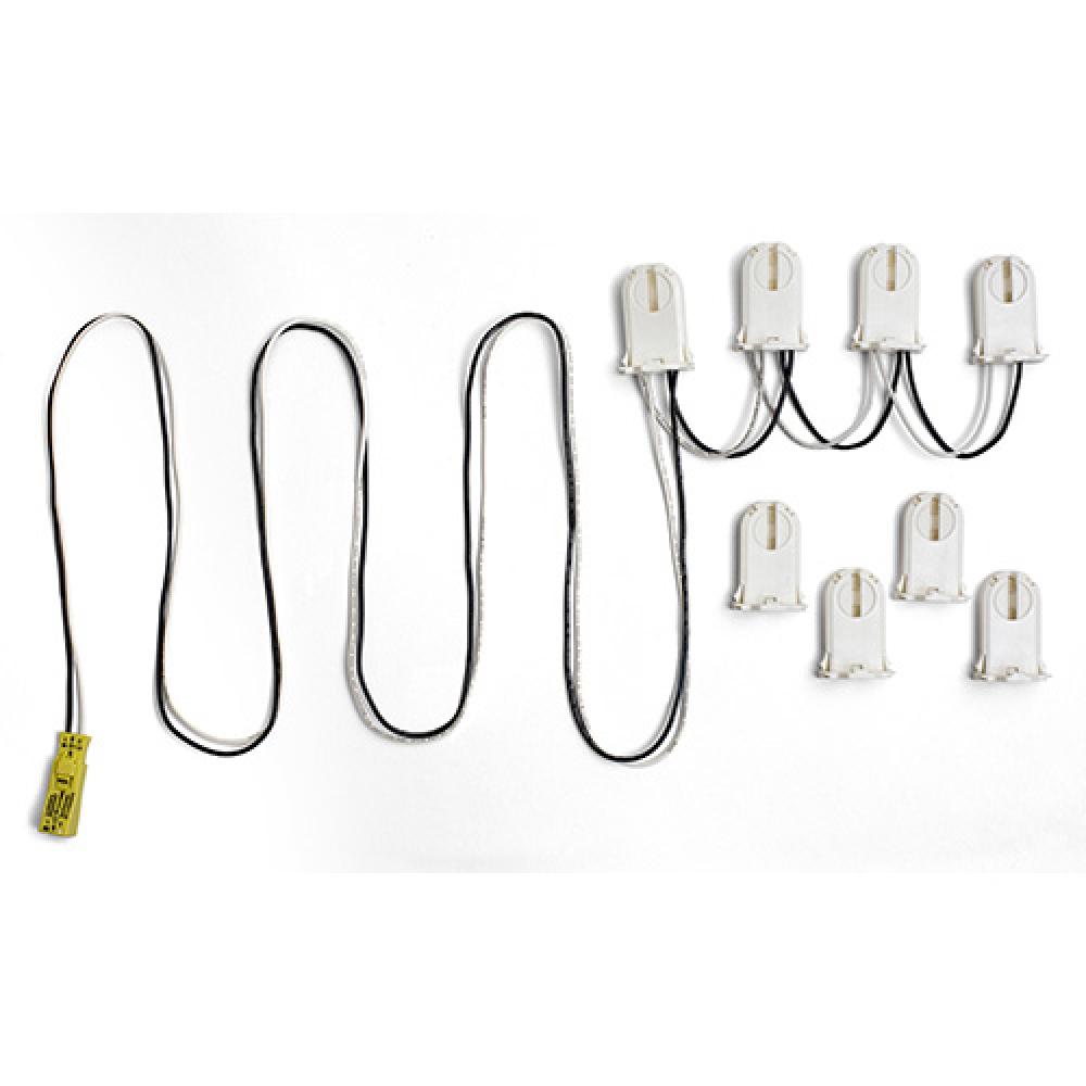 T8LED WH RFKIT 8FT 4LP
