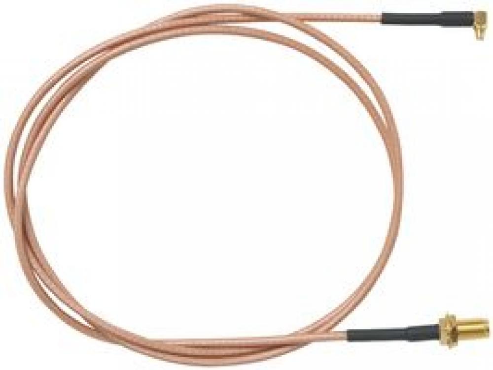 MMCX RTANG PLG-SMA BULKHD JK RG316/U 48&#34;