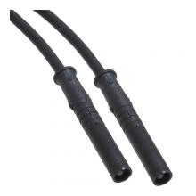 Fluke 72919-39-0 - 2MM SFTY SHTHD PATCH CORDS PVC 39 IN BLK