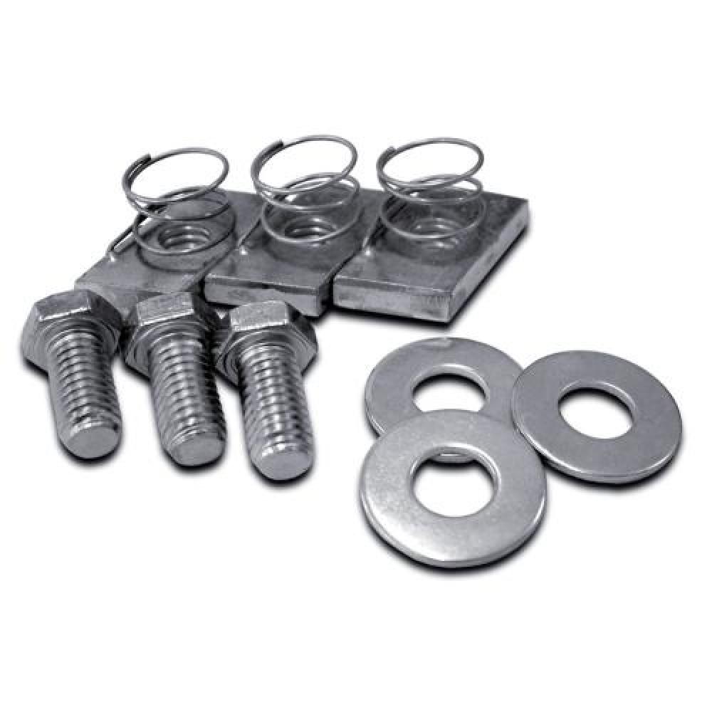 3 SPRING NUTS AND BOLTS