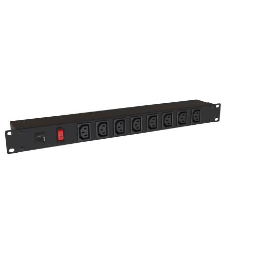 19&#34; RACK MOUNT, 8 REC ON FRONT