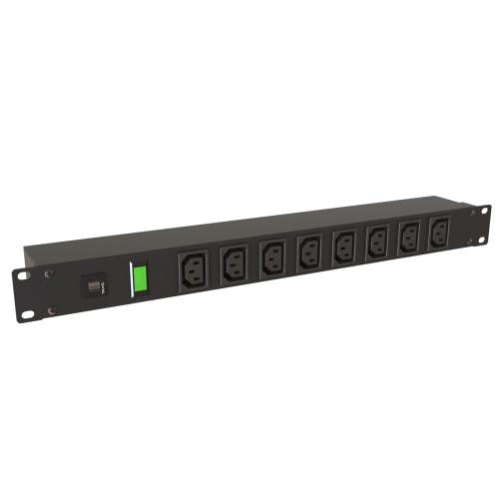 19&#34; RACK MOUNT, 8 REC ON FRONT