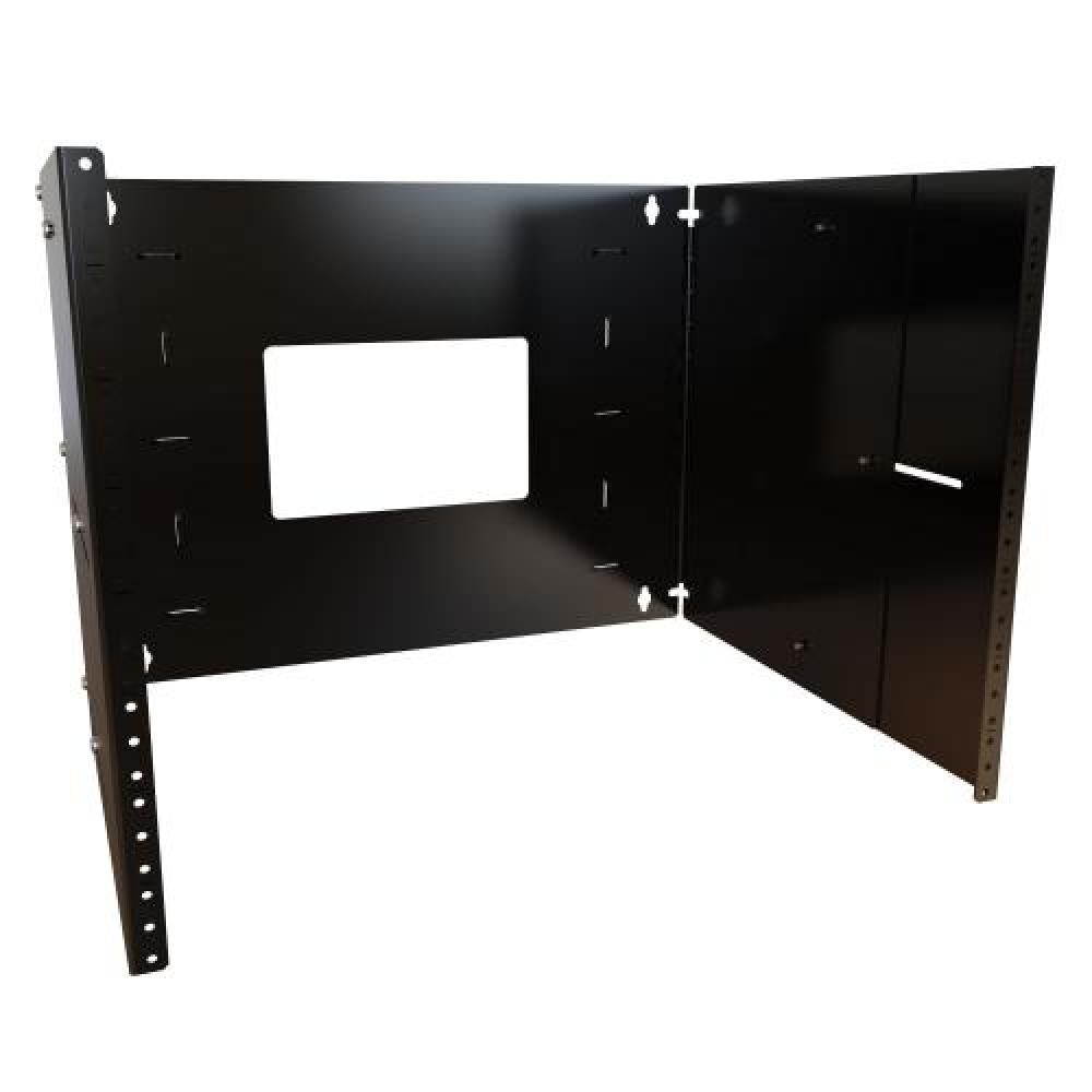 8U ADJUSTABLE DEPTH WALL RACK