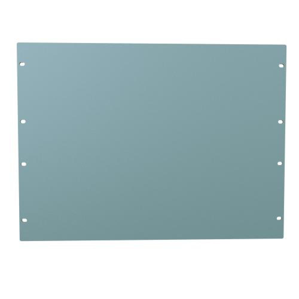 8U FLAT ALUMINUM RACK PANEL