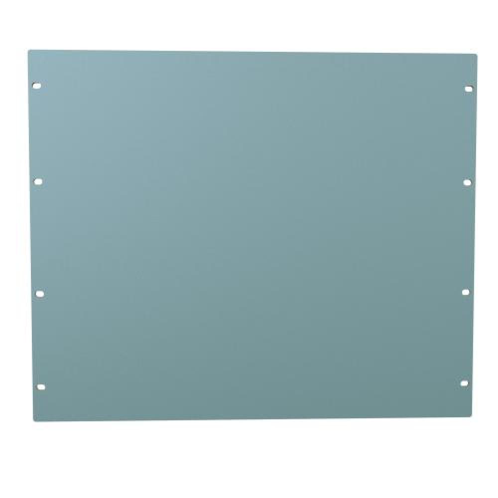 9U FLAT ALUMINUM RACK PANEL
