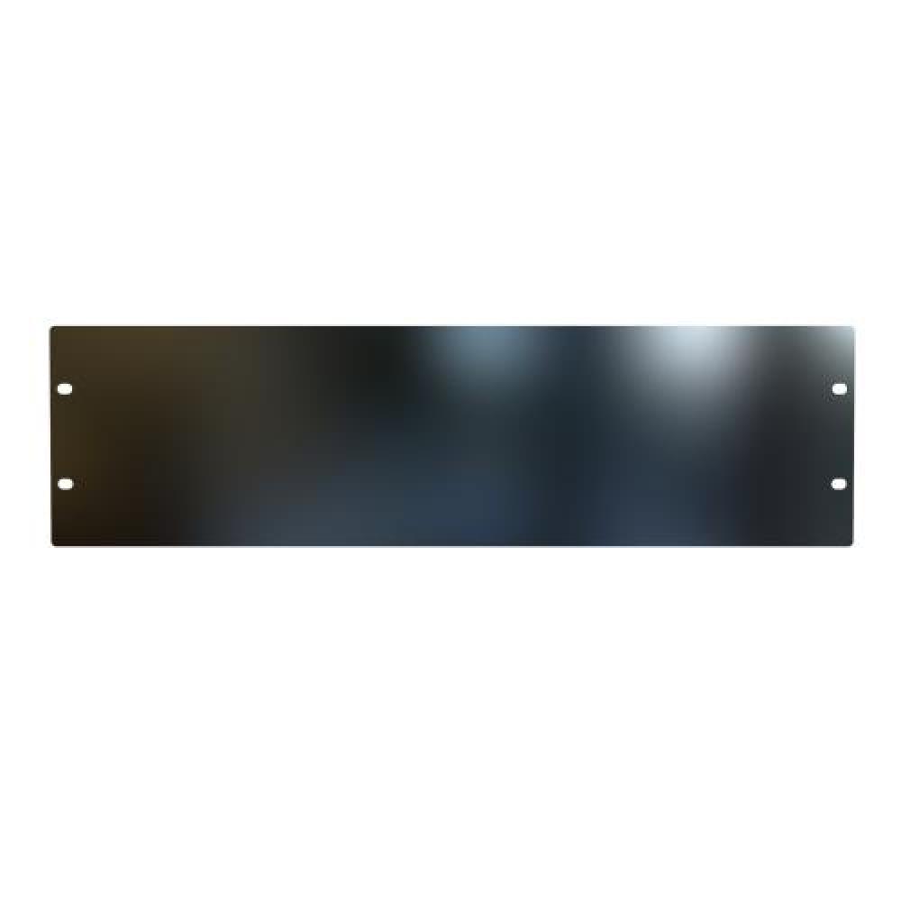3U FLAT STEEL RACK PANEL