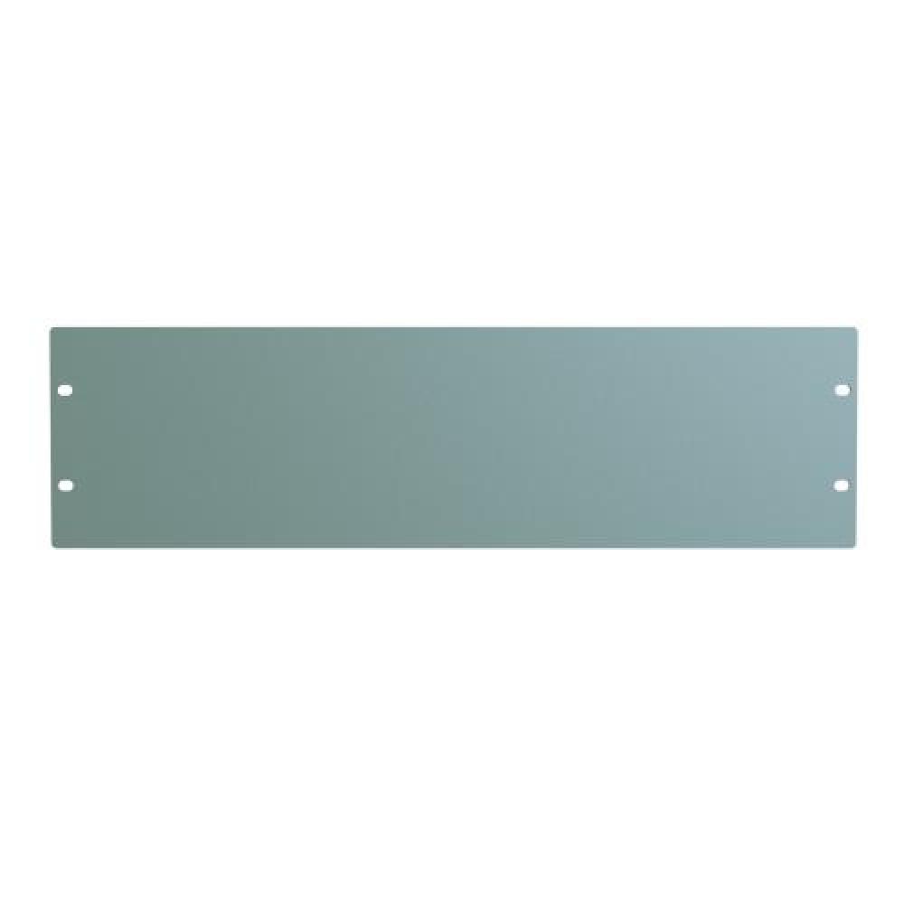 3U FLAT STEEL RACK PANEL