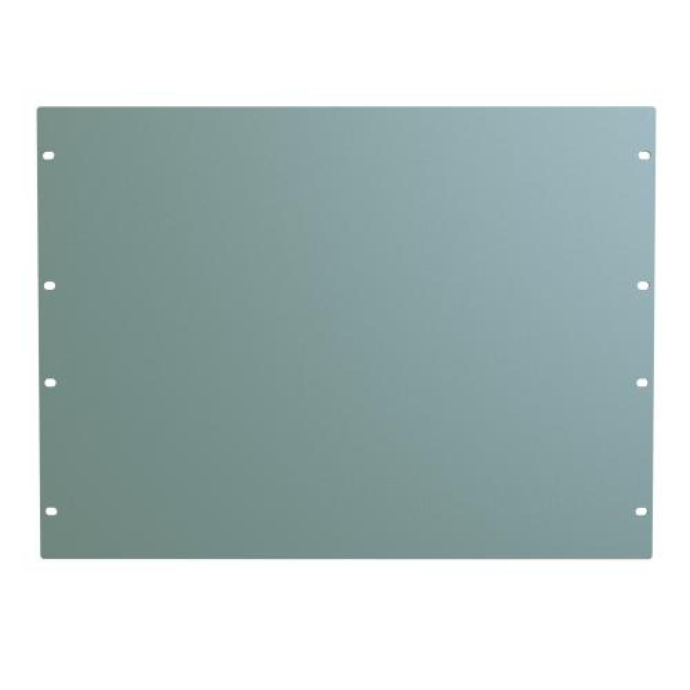 8U FLAT STEEL RACK PANEL