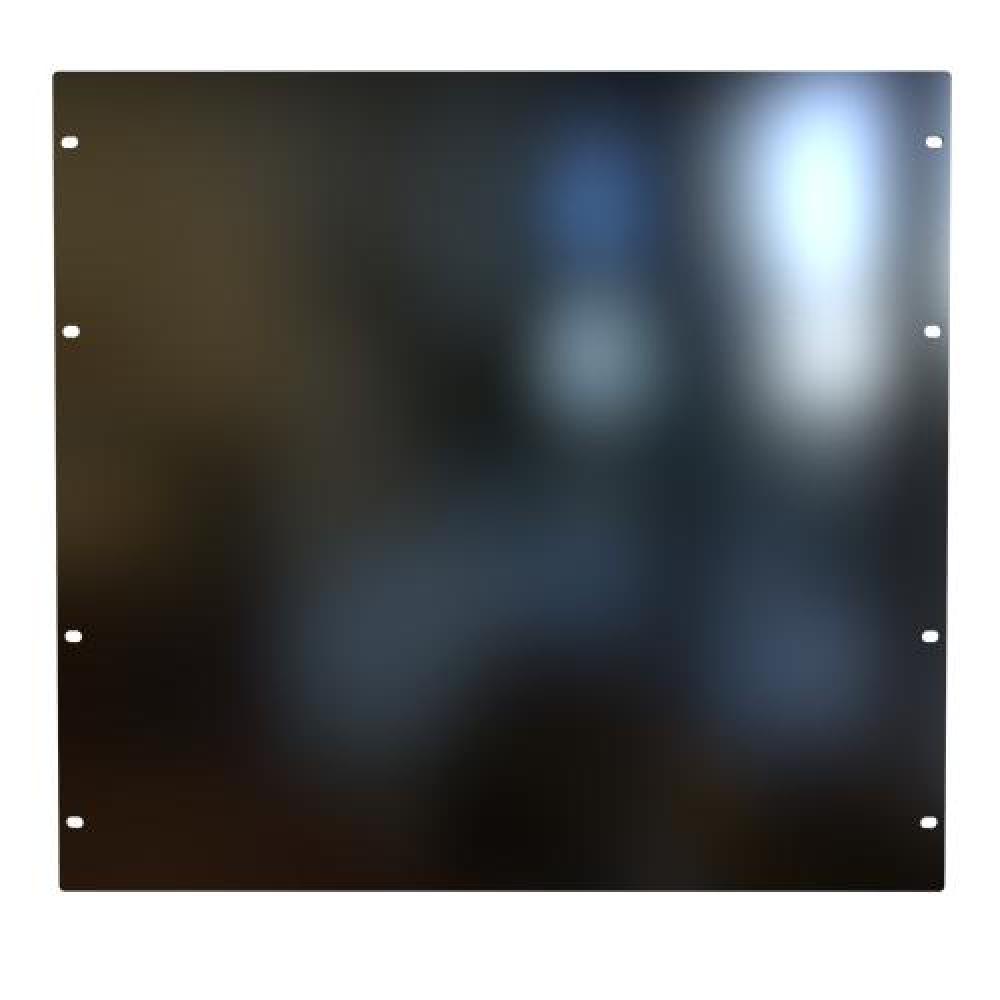 10U FLAT STEEL RACK PANEL