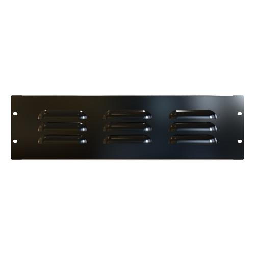 3U LOUVRED VENTED PANEL