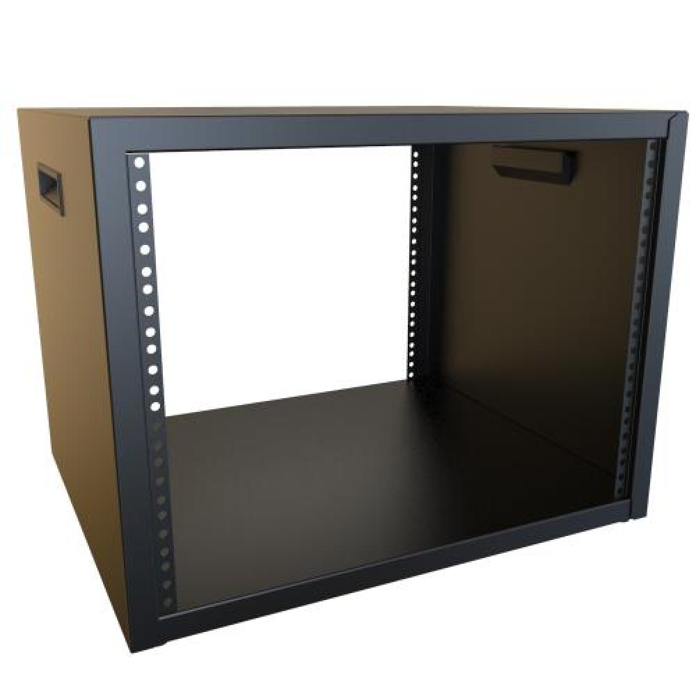 8U 21W 17.5D FIXED RACK CASE