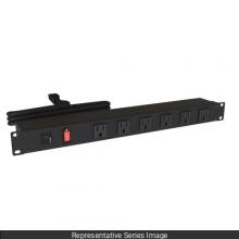 Hammond Manufacturing 1582H6A1S - 19"RM SURGE, 6 REC FRNT GY, 6'