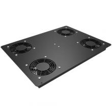 Hammond Manufacturing C2T1923F4TBK1 - 400CFM FANTOP W/THERMOMETER