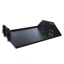 Hammond Manufacturing DNRMU23BK1 - 3U 19"D SOLID DEEP CHNL SHELF
