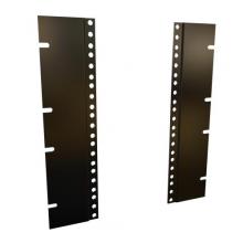 Hammond Manufacturing PBAS19012BK2 - 7U 24 TO 19IN RAIL ADAPTER