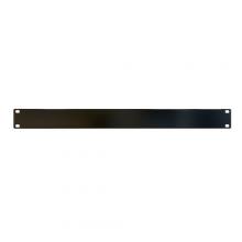 Hammond Manufacturing PBFS19001BK2 - 1U FORMED STEEL RACK PANEL