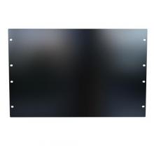 Hammond Manufacturing PBPA19012BK2 - 7U FLAT ALUMINUM RACK PANEL