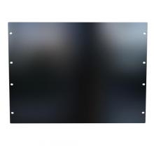 Hammond Manufacturing PBPA19014BK2 - 8U FLAT ALUMINUM RACK PANEL