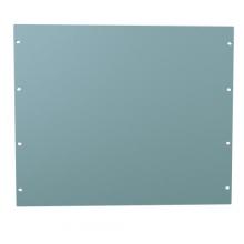 Hammond Manufacturing PBPA19015GY2 - 9U FLAT ALUMINUM RACK PANEL
